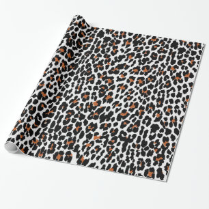 Papel De Presente Impressão Leopardo