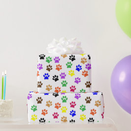 Papel De Presente Impressões Coloridas | Personalizado