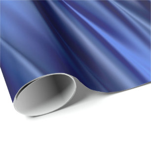 Papel De Presente Índigo & listras azuis violetas do estilo do ceti