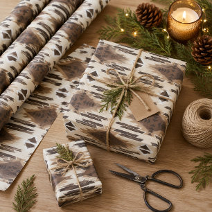 Papel De Presente Índio americano