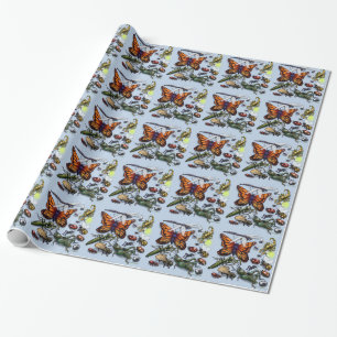 Papel De Presente Insetos