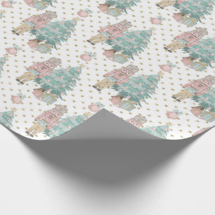 Papel De Presente Inspirado Pelo Papel De Mola De Natal Do Noz-Crack