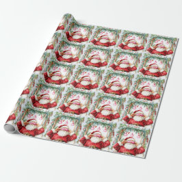Papel De Presente Instrutor Yoga Christmas Santa Claus