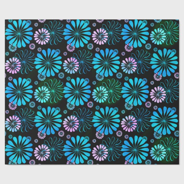 Papel De Presente Intermitências de cores (Barra)