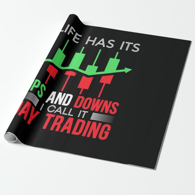 Papel De Presente Investor I Call It Day Trading (Desenrolado)