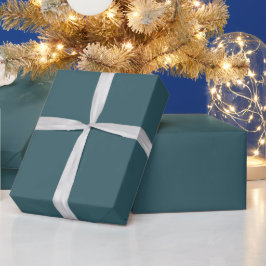 Papel De Presente Iris Azul