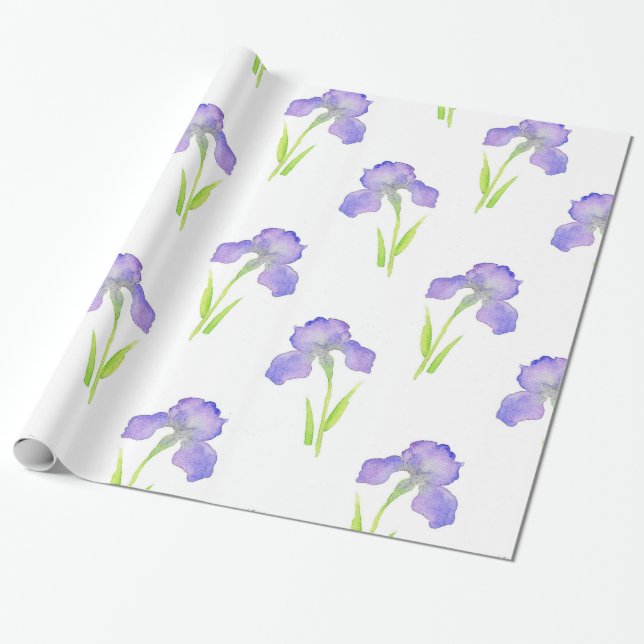 Papel De Presente Iris Pattern (Desenrolado)
