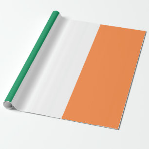 Papel De Presente Irish Flag (República da Irlanda) (ROI) (Eire)