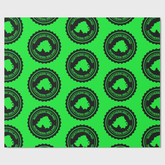 Papel De Presente Irlanda do Norte (Aberto)