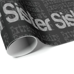 Papel De Presente Irmã Extraordinária