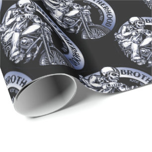 Papel De Presente Irmandade Biker