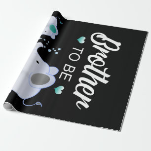 Papel De Presente Irmão Ser Chá de fraldas Elefante Presente Para Ga