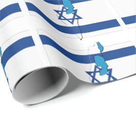Papel De Presente Israel | ESTRELA DE DAVI | Bandeira israelita