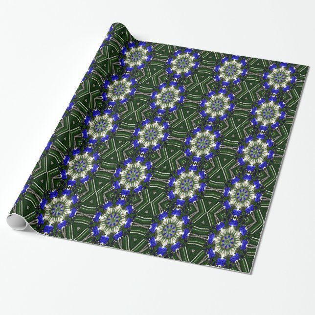 Papel De Presente Jacinto de Uva do Amor... (Desenrolado)