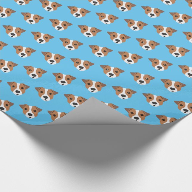 Papel De Presente Jack Russell Dog (Ponta)