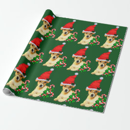 Papel De Presente Jack Russell Terrier Natal