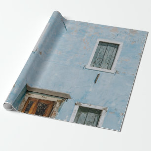PAPEL DE PRESENTE JANELAS FECHADAS E PORTA