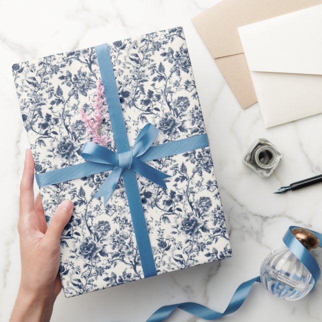 Papel De Presente Jardim à Meia-Noite Toile (Presentear)