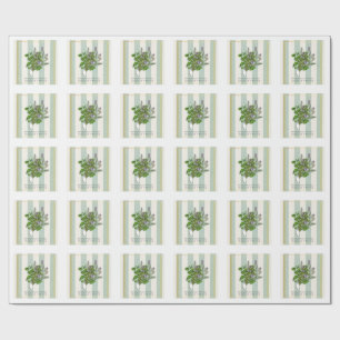 Papel De Presente Jardim Botânico de Ervas - Arte de Cozinha com Sál