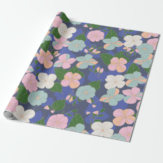 Papel De Presente Jardim da Flor Pastel