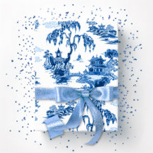 Jardim da Pagode em Porcelana Azul