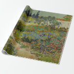 Papel De Presente Jardim de Arles - Vincent Van Gogh<br><div class="desc">Jardim de Arles - Vincent Van Gogh</div>