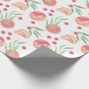 Papel De Presente jardim de flores personalizado fruta da fruta dos