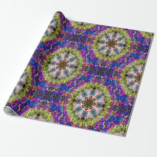 Papel De Presente Jardim de Psychedelics….