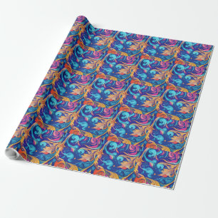 Papel De Presente Jardim de Verão