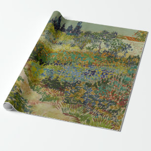 Papel De Presente Jardim em Arles por Vincent Van Gogh