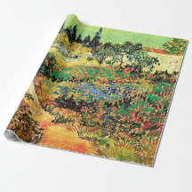Jardim Florido com Caminho de Vincent van Gogh.