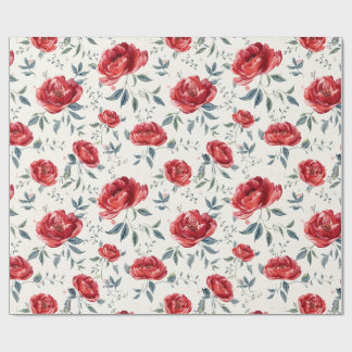 Papel De Presente Jardim radiante do padrão de confiança