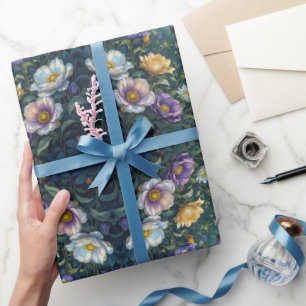 Papel De Presente Jardim Secreto Encantador para Sonhar