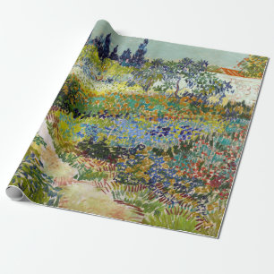 Papel De Presente Jardim Vincent van Gogh em Arles