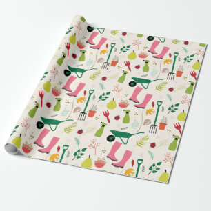 Papel De Presente Jardinagem