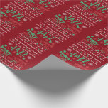 Papel De Presente Jazz Music Ugly Christmas Sweater<br><div class="desc">Jazz Music Ugly Christmas Sweater Wrapping Paper (Papel de embrulhamento de presente no doce de Natal). Adicione os toques finais ao presente perfeito embrulhando-o neste papel de embrulho Jazz Music. Altere a cor do plano de fundo para qualquer cor desejada. O presente perfeito o papel perfeito de embrulho.</div>