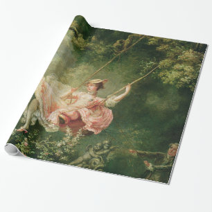 Papel De Presente Jean-Honoré Fragonard - The Swing
