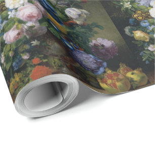 Papel De Presente Jean-Pierre-Xavier Bidauld Ainda Vive Com Tulipas