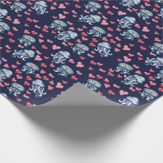 Papel De Presente Jellyfish Love