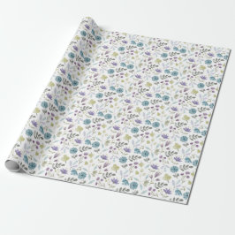 Papel De Presente Jennifer Floral