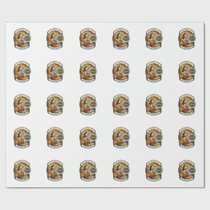Papel De Presente Jesus 9999 E-mails Não Lidos Caixa de Entrada Zero