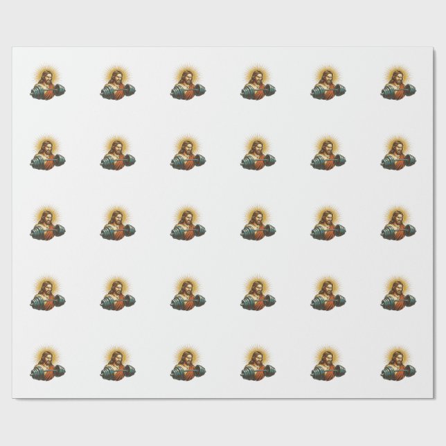 Papel De Presente Jesus Acidentalmente Adicionando Muito Peso Falha  (Aberto)