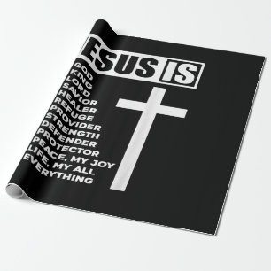 Papel De Presente Jesus Amor   Jesus É Meu Deus Meu Rei Meu Tudo