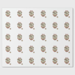 Papel De Presente Jesus Ampulheta Paciência Jesus Ampulheta Paciênci