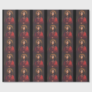 Papel De Presente Jesus com Coroa de espinhos