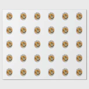Papel De Presente Jesus Derrubando Frasco de Xampu no Pé Dor no Chuv