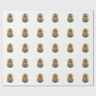 Papel De Presente Jesus desapontado Bola de Exercício Murcha Falha n