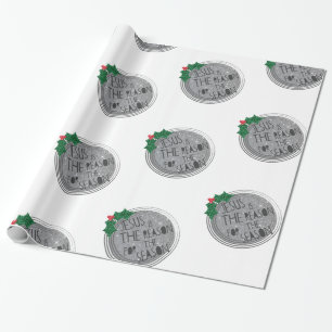 Papel De Presente Jesus é a razão para a estação