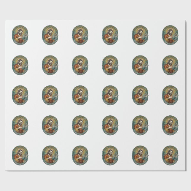 Papel De Presente Jesus Quebrou o Mouse com Duplo Clique TI Tecnolog (Aberto)