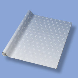 Papel De Presente Jesus te ama! | ombre azul claro